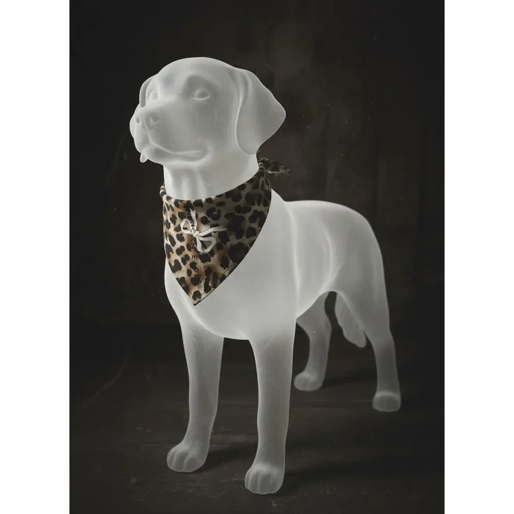 American Eagle Dog Bandana Leopard Print NWT Pet Accessory